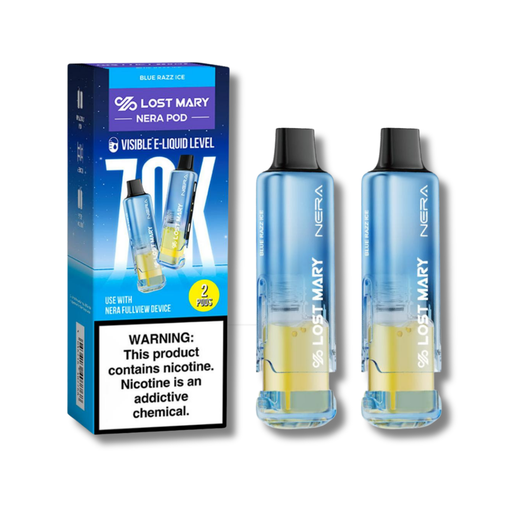 Lost Mary NERA FullView 70K Replacement Pods 24mL - Blue Razz Ice