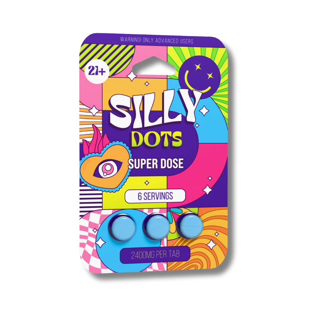 Purple Silly Dots Super Dose 2400MG 3 Pack