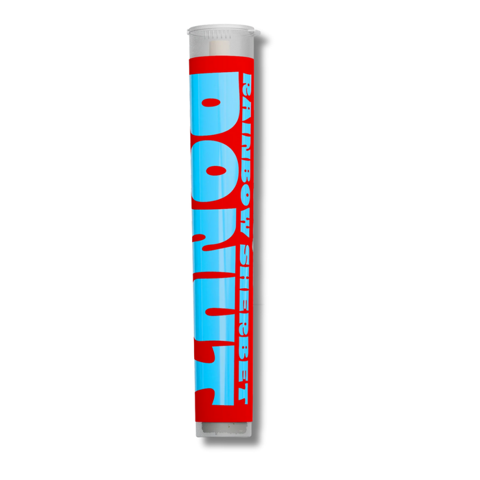 Ice Kream Donut Hole THCA Pre Roll 2.25G - Rainbow Sherbet Flavor