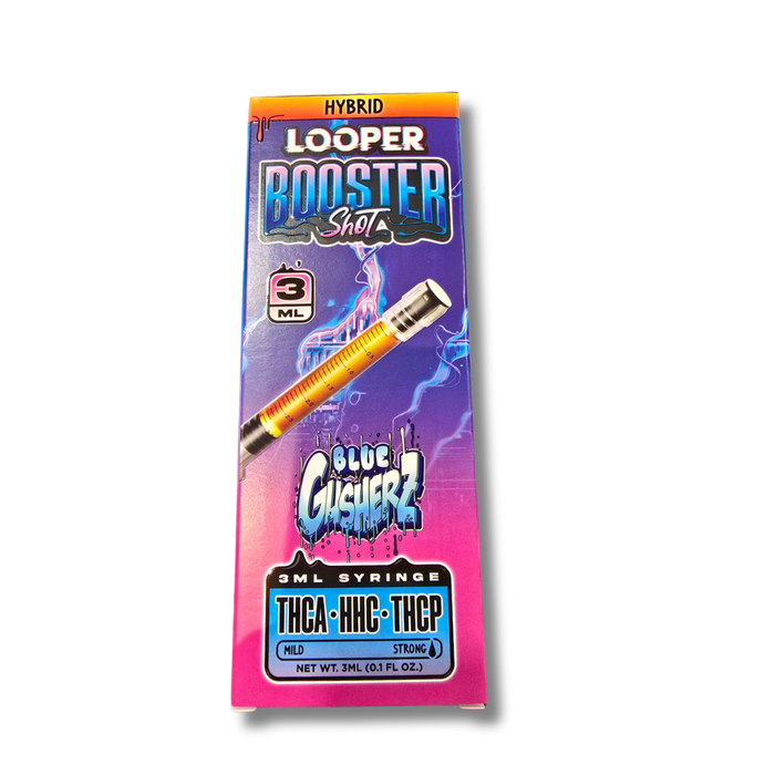 Looper THCA Booster Shot 3G Syringe - Blue Gusherz (Hybrid)