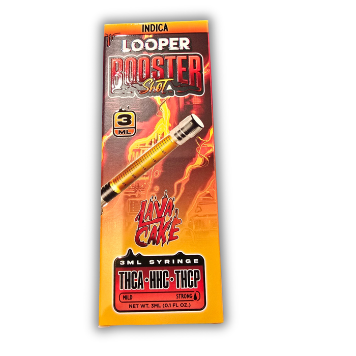 Looper THCA Booster Shot 3G Syringe - Lava Cake (Indica)