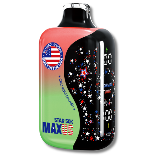Maxus Star 50K Disposable Vape 18mL - Cali Kiwi Splash