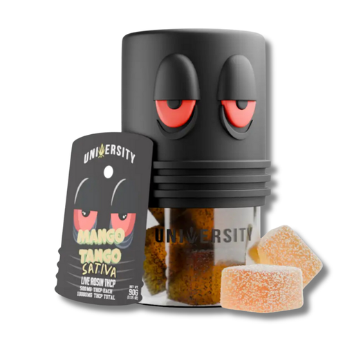 University Live Rosin THCA Gummies 10,000MG - Mango Tango