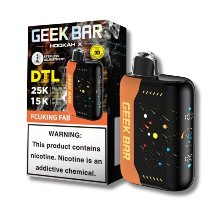 Geek Bar Hookah X 25K Disposable Vape - Fcuking Fab