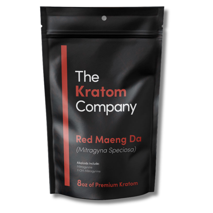 The Kratom Company Premium Kratom Powder - Red Maeng Da 8oz