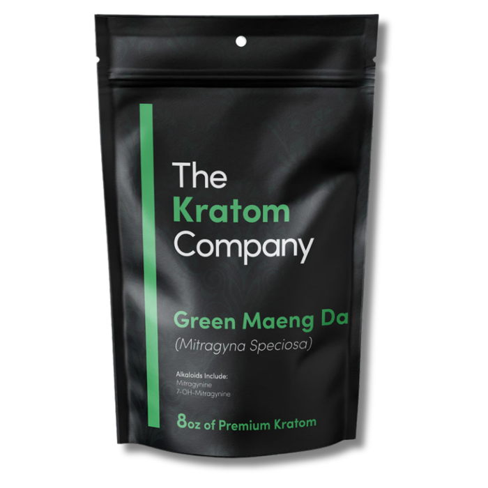 The Kratom Company Premium Kratom Powder - Green Maeng Da 8oz