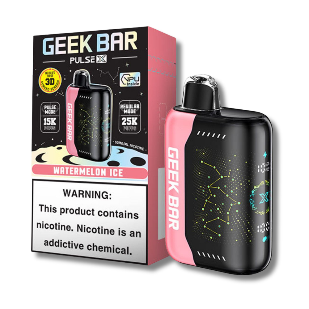 Geek Bar Pulse X 25K Disposable Vape TX Complaint - Watermelon Ice