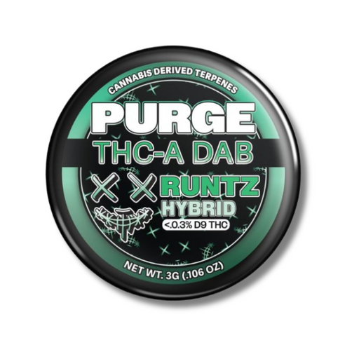 Purge THC-A Dab 3 grams Runtz (Hybrid)