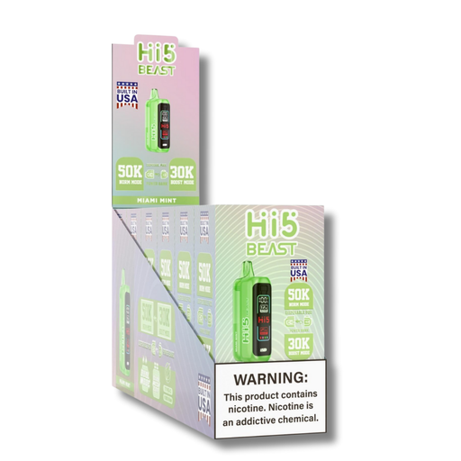 Hi5 Beast 50K Disposable Vape - Miami Mint