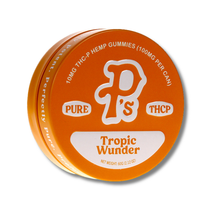 Pushin P's Pure THCP 100MG Gummies 10CT. Tropic Wunder 