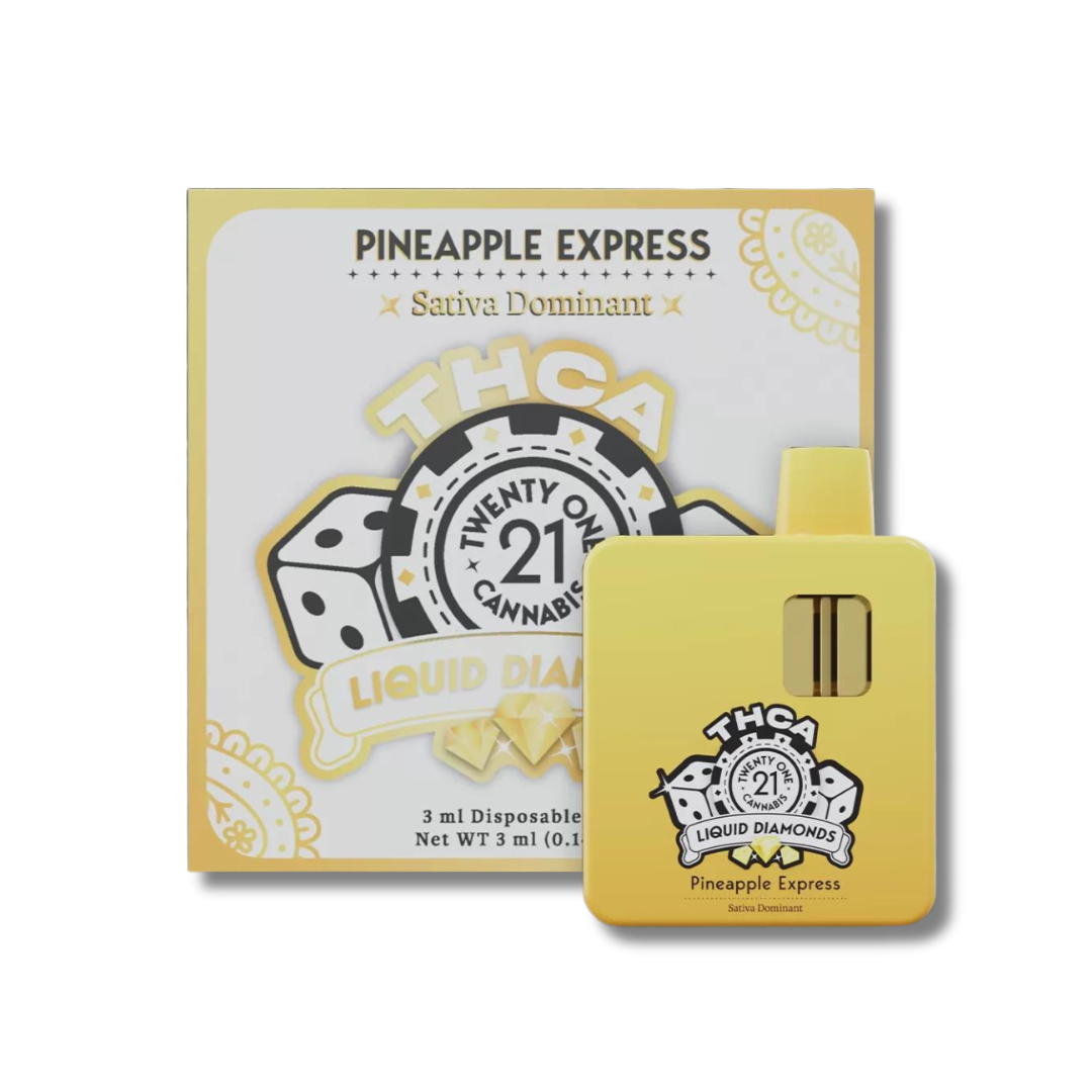 THCA Diamond 3G 21000円 3G ThcA Dispo Vape | Twenty One | Potent Liquid Diamonds Blend
