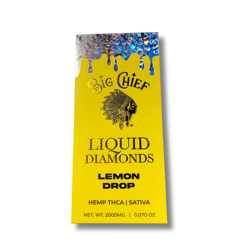 Big Chief THCA Liquid Diamonds Disposable 2G - Lemon Drop