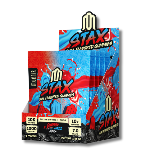 Modus STAX Dual Flavored Gummies 10000MG - Cherry X Blue Razz