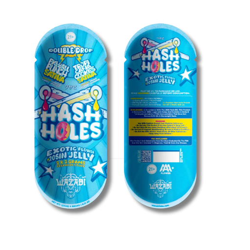 Wazabi THCA Hash Holes 2G 2 Pack - Pxl-ball Punch / Tropicana Cookies