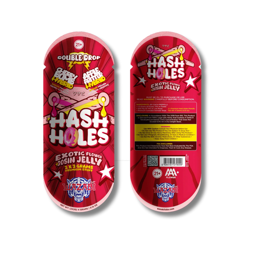 Wazabi THCA Hash Holes 2G 2 Pack - Cherry Bomb / Apple Fritter