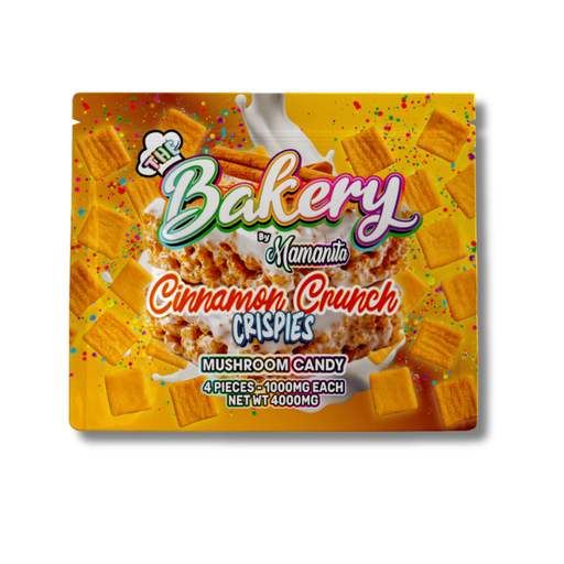Mamanita Mushroom Crispies The Bakery 4000MG - Cinnamon Crunch