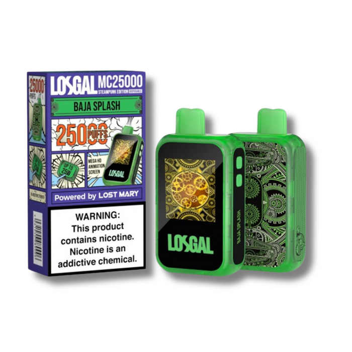 LOSGAL MC25000 Disposable Vape - Lost Mary Baja Splash