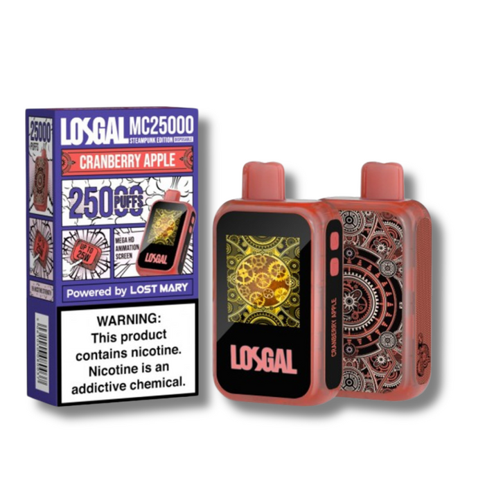 LOSGAL MC25000 Disposable Vape - Lost Mary Cranberry Apple Flavor