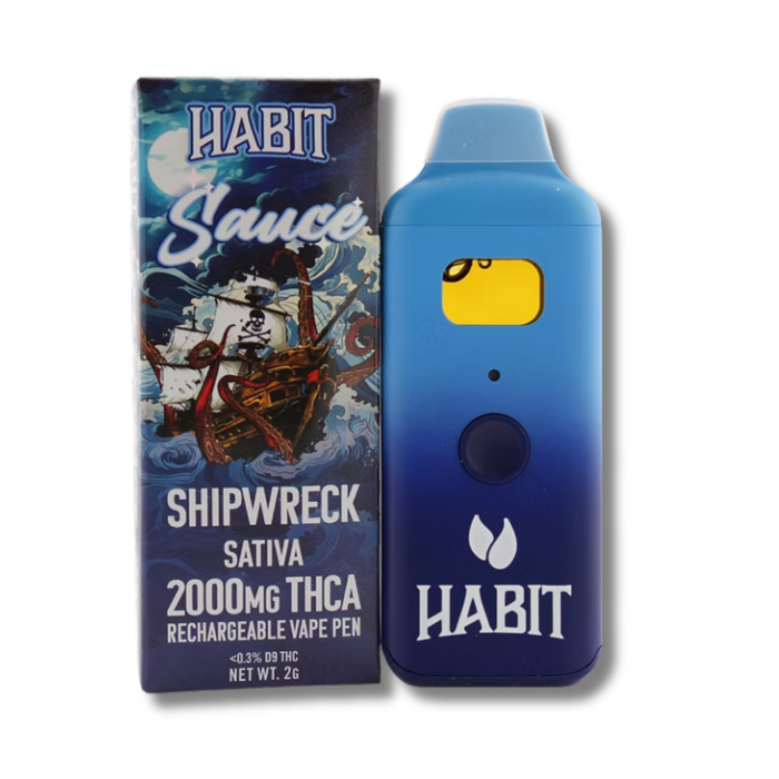 Habit THCA Sauce Vape 2G - Shipwreck