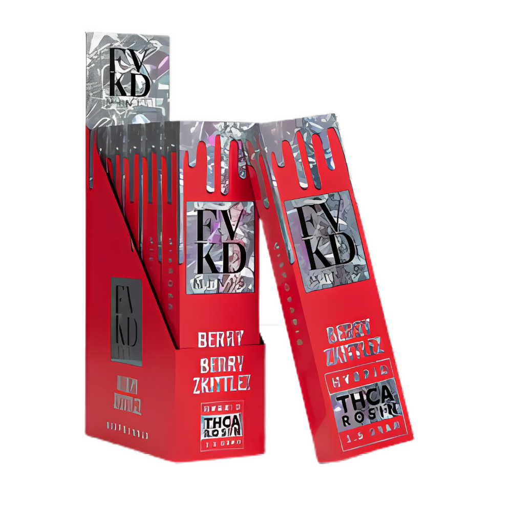 FVKD Minis THCA Rosin Disposable 1.5G - Berry Zkittez