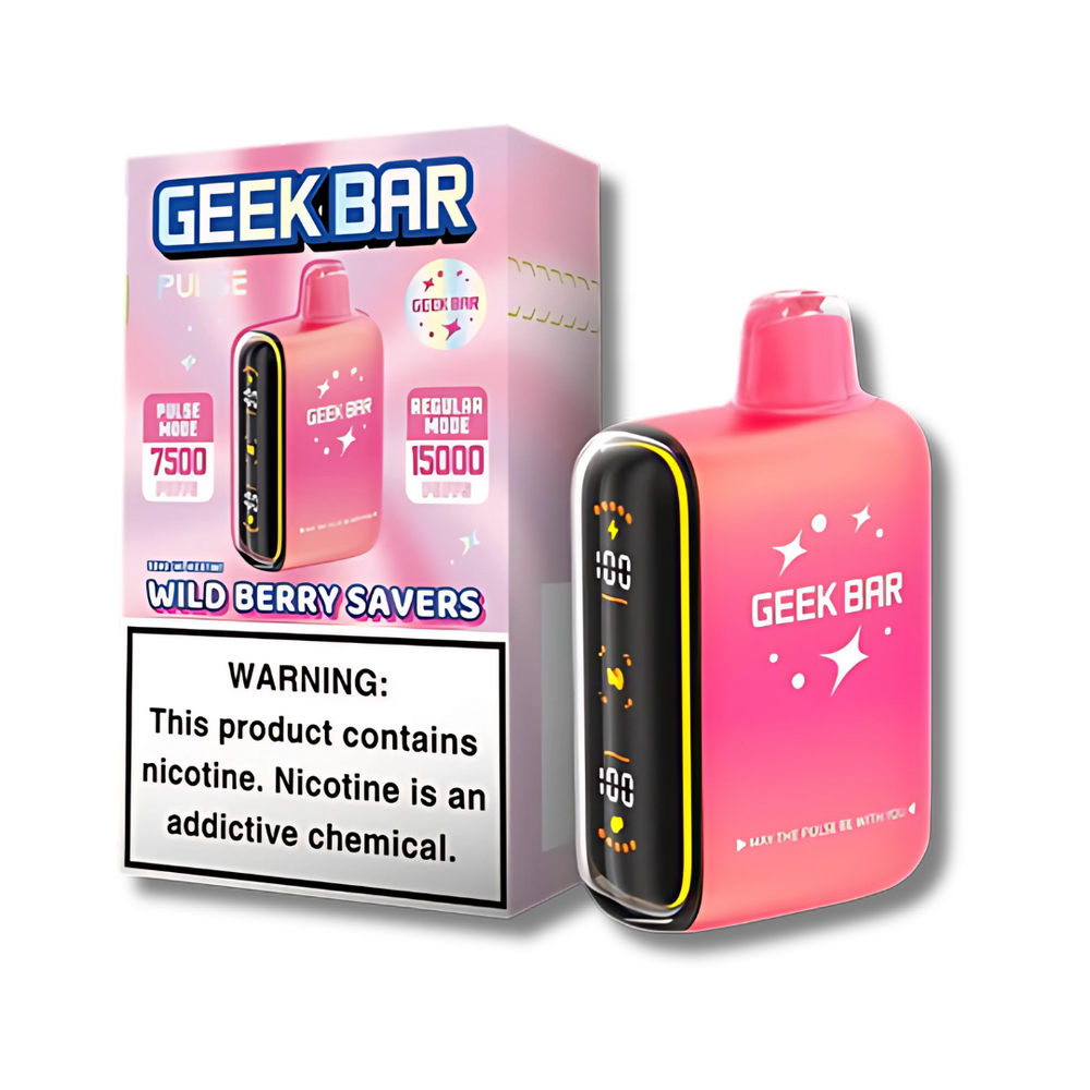 Wild Berry Savers - Geek Bar Pulse 15k Disposable Vape Savers Edition