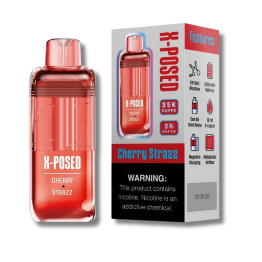 X-Posed 35K Replacement Pods - Cherry Strazz