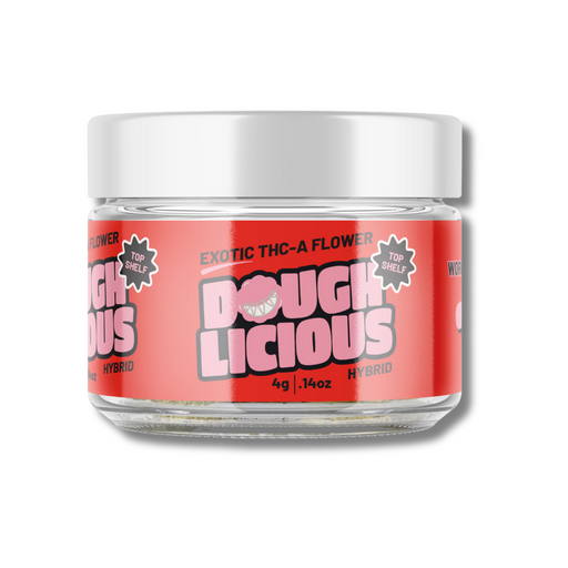 DoughLicious Exotic THCA Flower 4 Grams - Red Velvet Cake