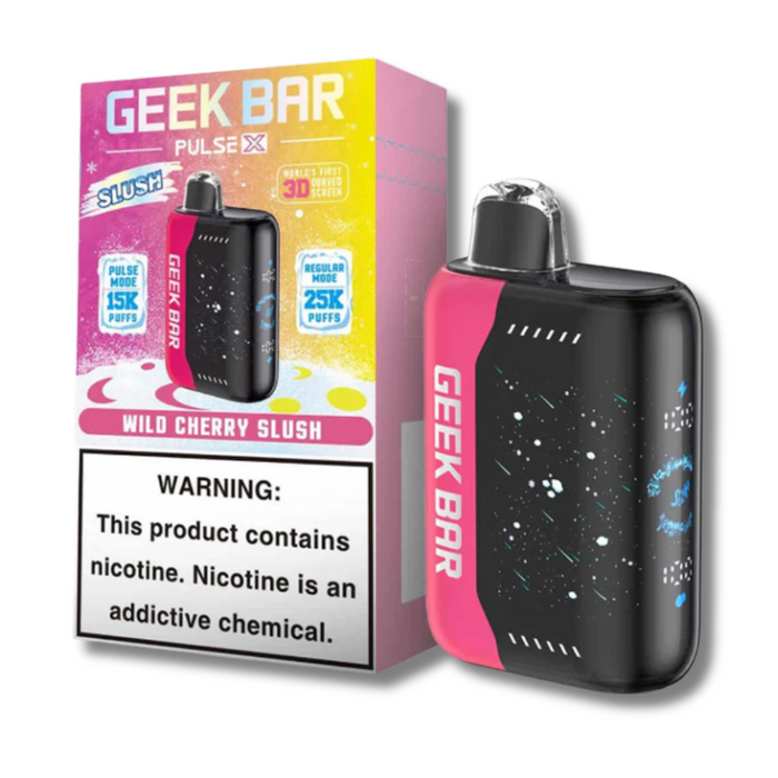 Geek Bar Pulse X 25K Disposable Slush Edition - Wild Cherry Slush Flavor