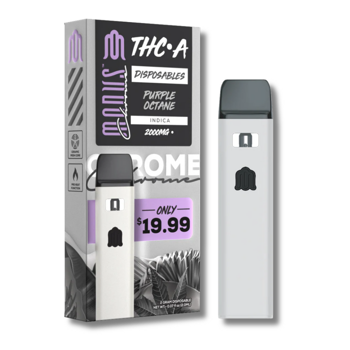 Modus Chrome THCA Pocket Dabs Disposable 2 Grams - Purple Octane (Indica)