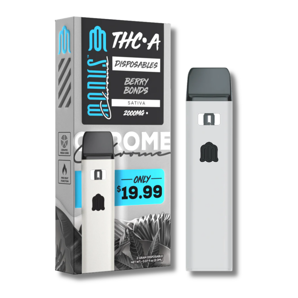 Modus Chrome THCA Pocket Dabs Disposable 2 Grams - Berry Bonds (Sativa)