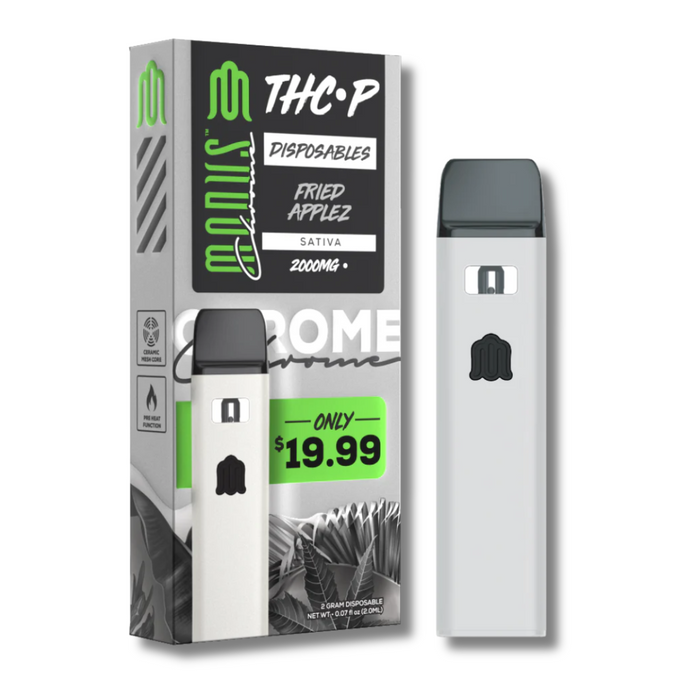 Modus Chrome THCP Pocket Dabs 2 Gram Disposable Vape - Fried Apple (Sativa)
