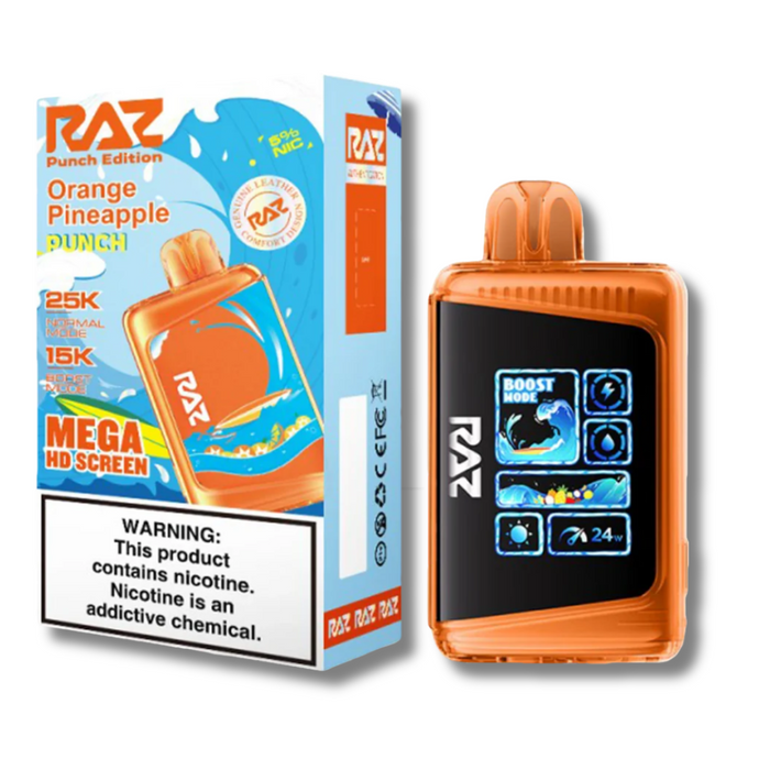 RAZ LTX DC25000 Disposable Vape Punch Edition - Orange Pineapple Punch