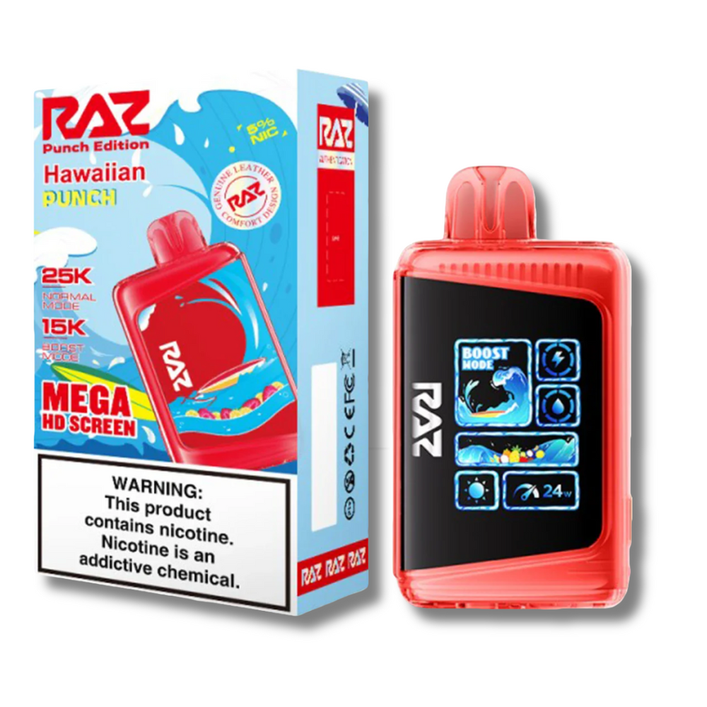 RAZ LTX DC25000 Disposable Vape Punch Edition - Hawaiian Punch 