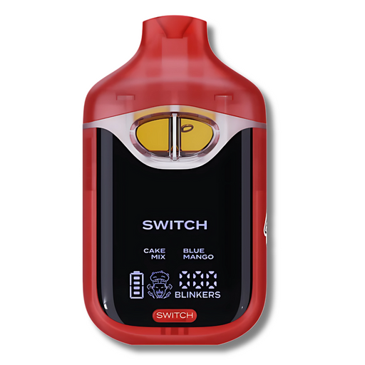 Boutiq Switch V4 THCA Liquid Live Diamonds 2G Disposable - Cake Mix + Blue Mango