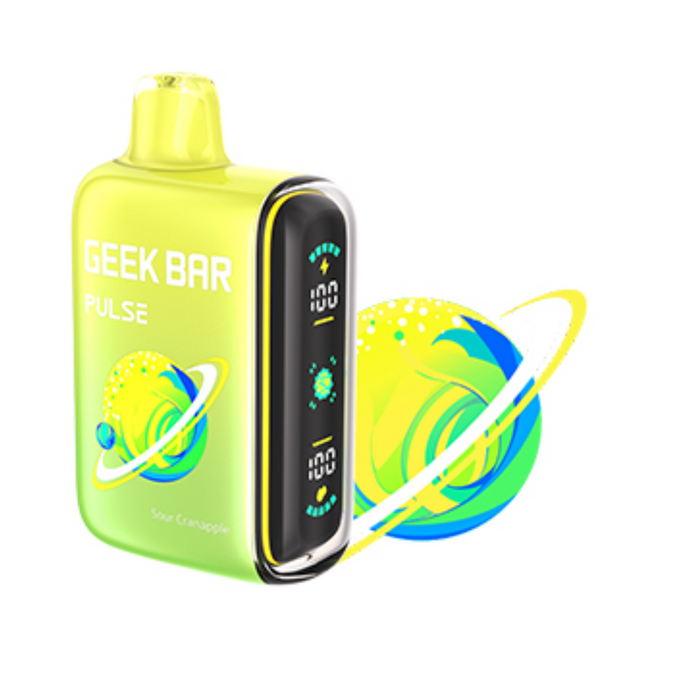 Geek Bar Pulse 15K Sour Edition Disposable Sour Cranapple Flavor