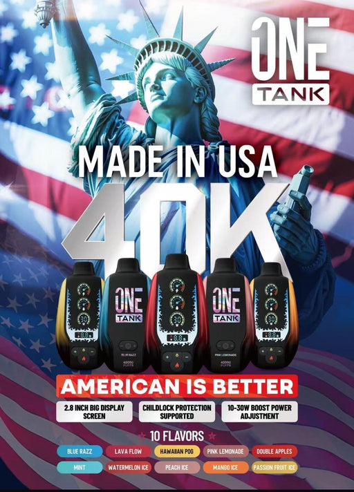 One Tank 40K Disposable Vape