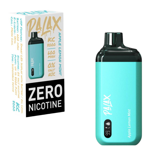 Palax KC8000 Zero Nicotine Disposable 0% Apple Lemon Mint