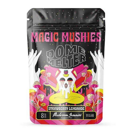 HiXotic Dome Melter Magic Mushroom Gummies - Strawberry Lemonade Flavor