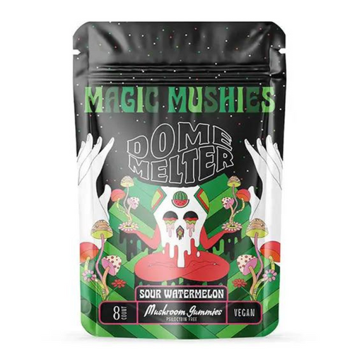 HiXotic Dome Melter Magic Mushroom Gummies 8CT. - Sour Watermelon Flavor