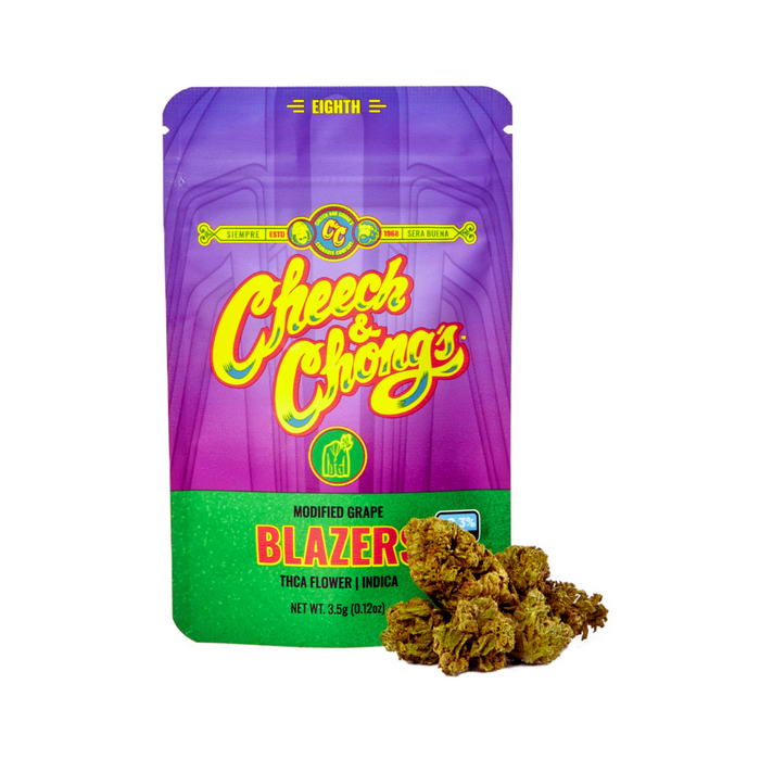 Cheech and Chong Blazers THCA Flower 3.5 Grams - Modified Grape