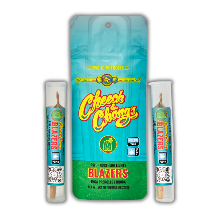 Cheech and Chong's Blazers THCA Pre-Rolls 2 Pack