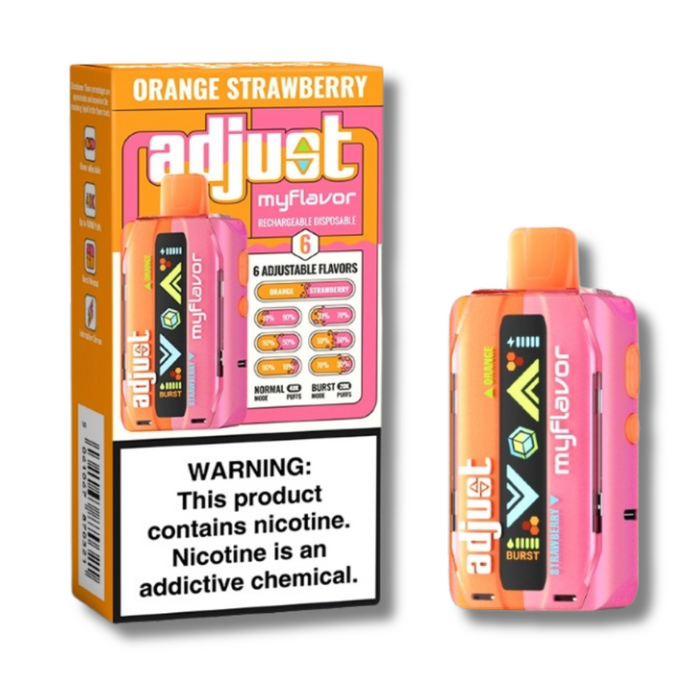 Orange Strawberry Lost Mary Adjust MyCool 40K Disposable Vape