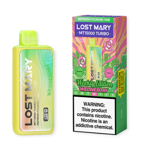 Lost Mary Turbo MT15000 Weekly Edition Flavor - Refresh Fcuking Fab