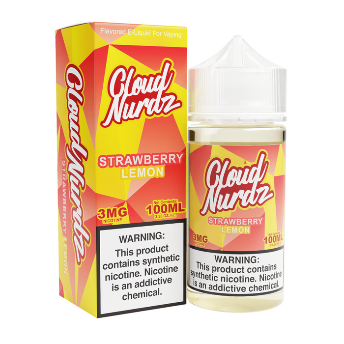 Cloud Nurdz Freebase Vape Juice 100mL