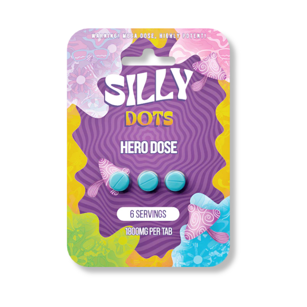 Purple Silly Dots Hero Dose 1800MG