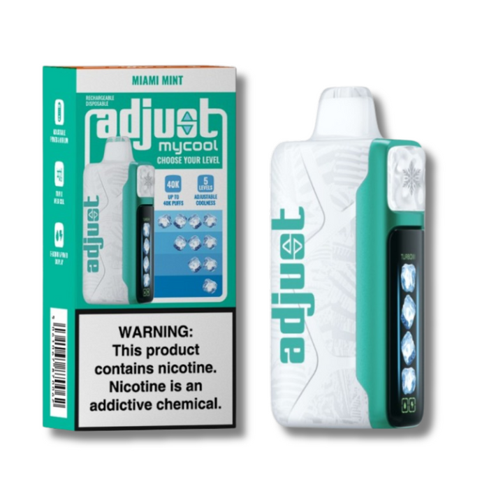 Adjust MyCool 40k Disposable Vape By Lost Mary - Miami Mint Flavor