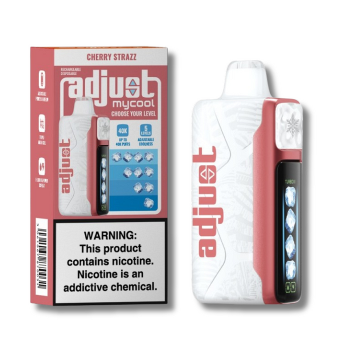 Adjust MyCool 40k Disposable Vape By Lost Mary Cherry Strazz Flavor