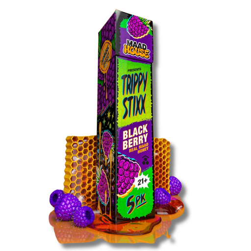 Trippy Stixx Maad House Real Mad Honey 1.5G - Blackberry 5 Pack