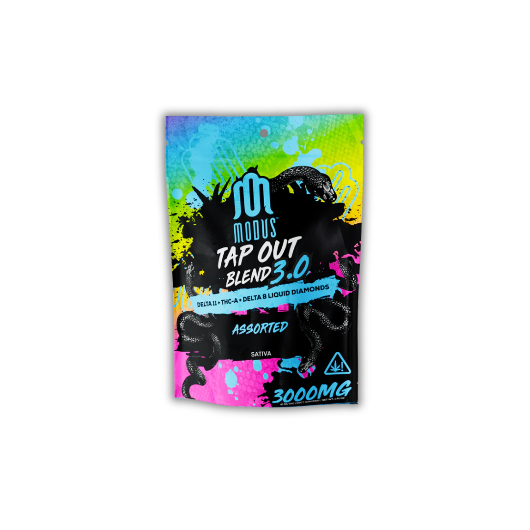 Modus Tap Out Blend Gummies 3000mg — Puff21