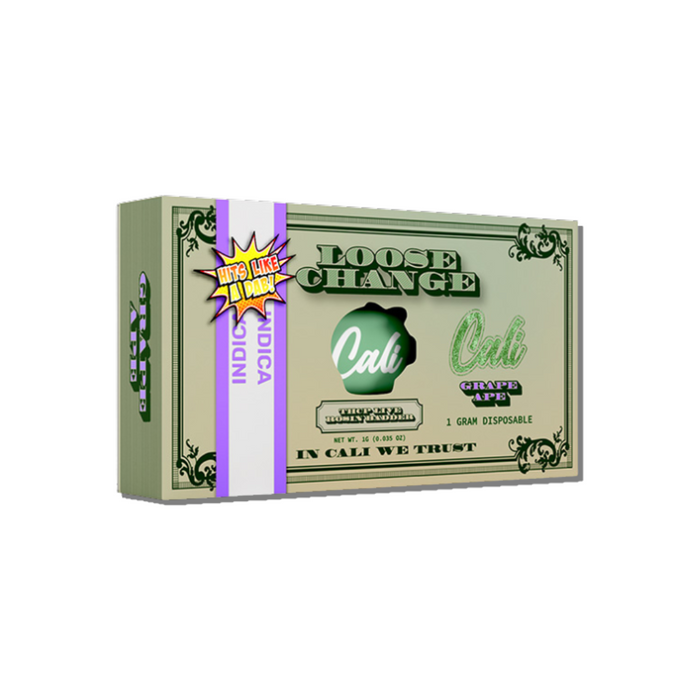 Cali Extrax Loose Change THCP 1G Disposable- Grape Ape